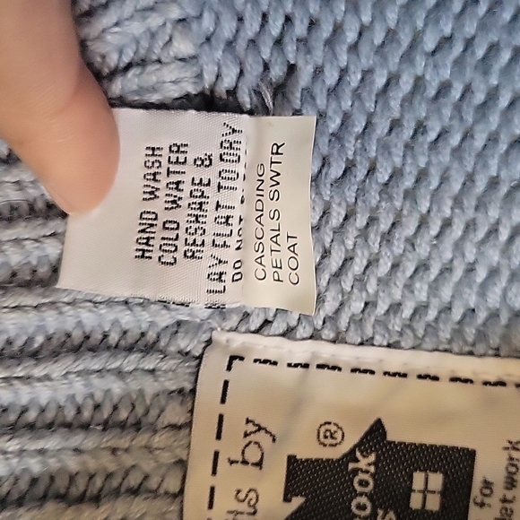 Storybook Knits Blue Embroidery Sweater - Picture 11 of 12